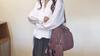 Soft Leather Backpack Student Schoolbag Large Capacity Travel Bag PU Women's Backpack