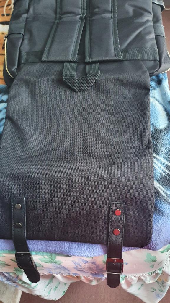 students canvas backpack