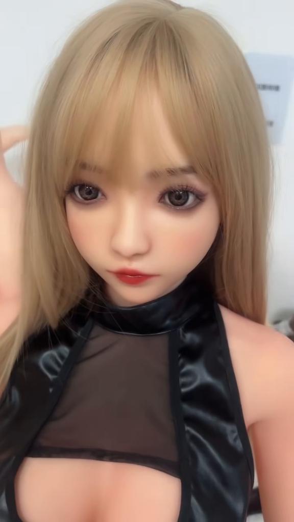 100% Silicone Head Standard Wig Suitable for 130-180CM Sex Doll Body 2 Connection Methods Sex Toys Mannequins Silicone Heads GJ004