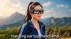 High Brightness LED Headlamp 90°Adjustable Job Site & Security Lighting 5 Modes Rechargeable Flashlight Wave Sensor Control