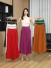 Summer Chiffon High Waist Pants for Women Fashion Wide Leg Pants Ladies Vintage Clothes