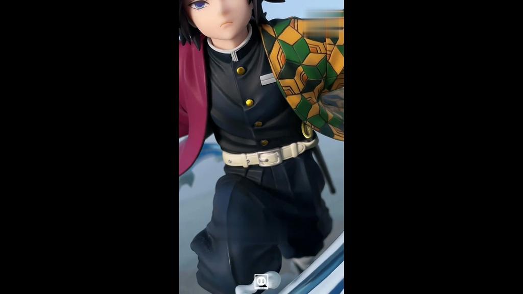 Anime postava zabijáka démonů Kimetsu no Yaiba Giyuu Socha Tomioka Model Dárková krabička