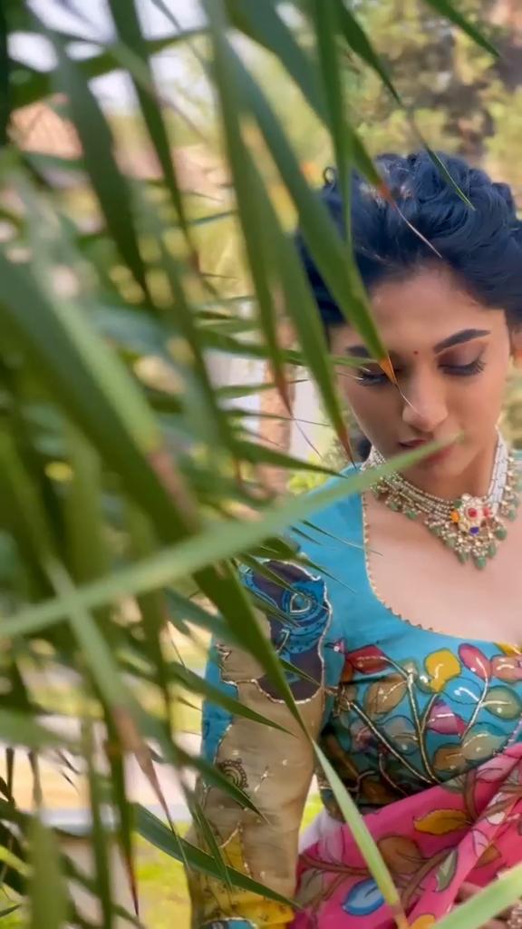 stylish Kalamkari Lehenga Choli