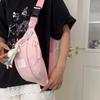 Sports Large Capacity Chest Bag Student Crossbody Bag Women's Waist Bag
