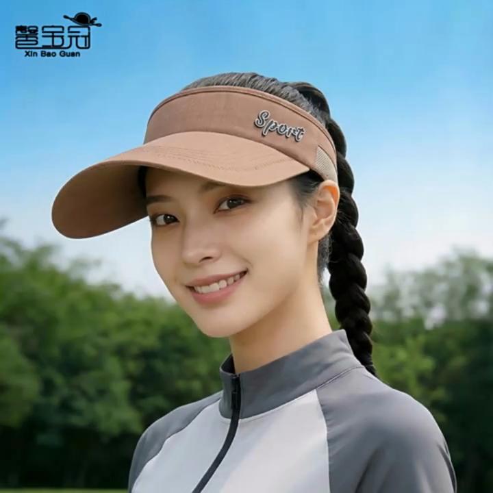 Summer Sun Protection Hat With Adjustable Fit For Outdoor Cycling And Running