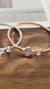 Fashion Four-Leaf Clover Bracelet Ins Delicate High-Class Feeling Bracelet Zirconia Open Hand Jewellery Bracelet