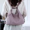 Women's Large Capacity Shoulder Bag Lightweight Crossbody Bag Multi-Back Backpack