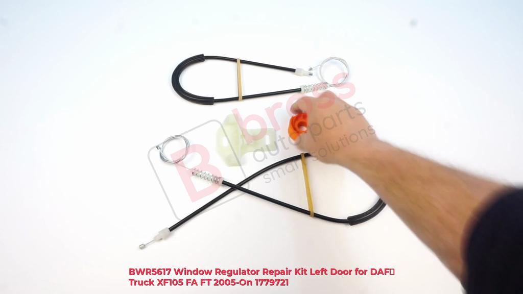 BWR5617 Window Regulator Repair Kit Left Door for DAF Truck XF105 FA FT 2005-On 1779721