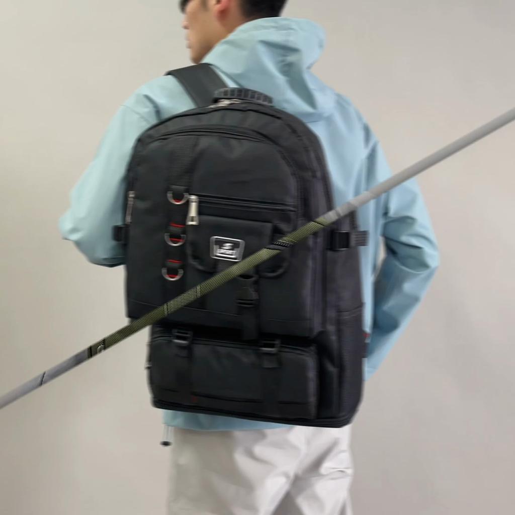 Large Capacity Backpack Men's Outdoor Sports Mountaineering Bag Lightweight Multifunctional Travel Backpack