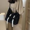 Large Capacity Denim Bag Women's Crossbody Bag Student Messenger Bag Tote Bag